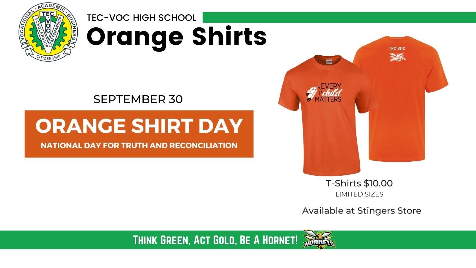 Orange Shirts